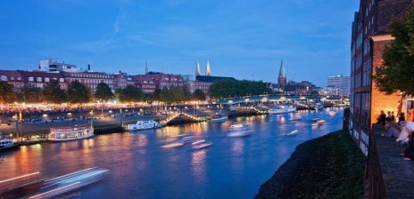Maritime Woche Lampionfahrt